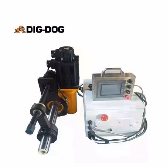 Macchina portatile per foratura e saldatura di linea CNC per carichi pesanti.  Trapano per riparazione macchine
