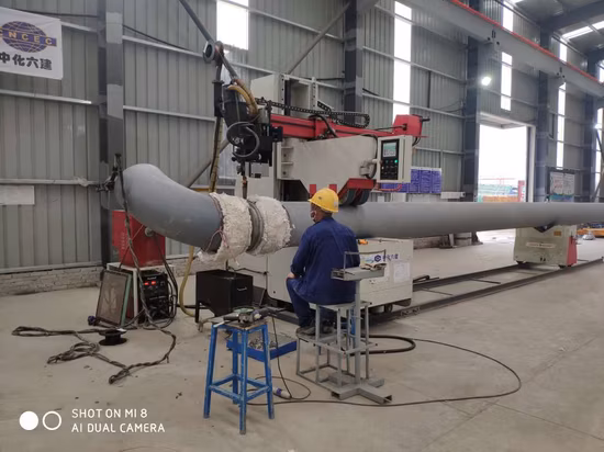 Saldatrice automatica multiprocesso per tubi (TIG+MIG+SAW)